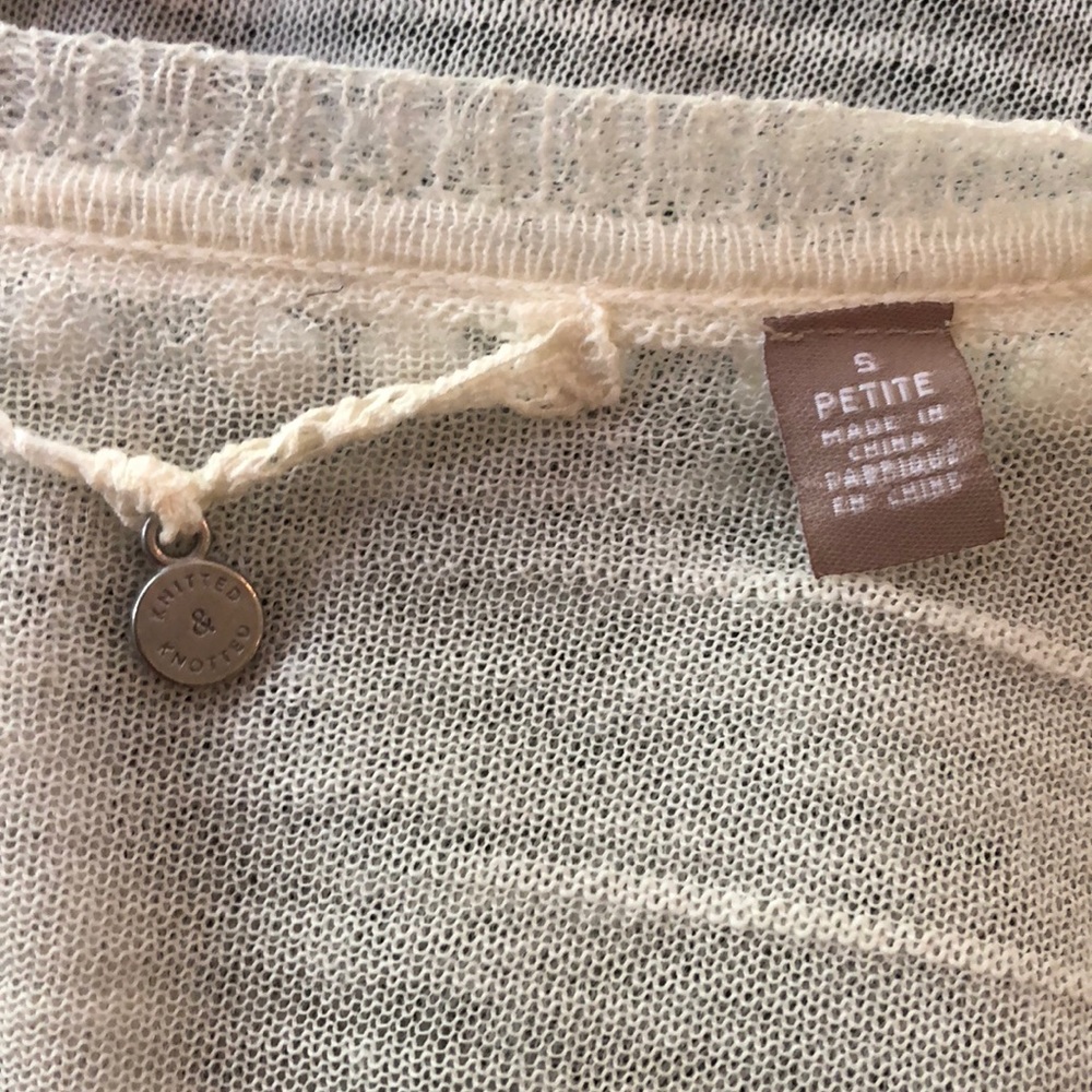 Anthropologie wool blend open cardigan - Picture 5 of 8